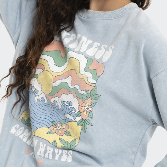 Buzo Reef Round Neck Celeste