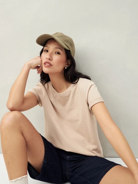 T-SHIRT D.CASSIN ORELIA BEIGE