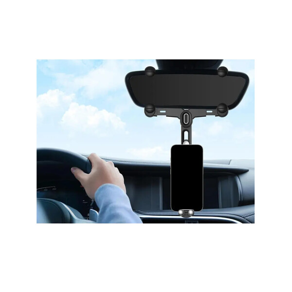 Soporte Para Celular Magnetico Para Espejo Retrovisor (barra Plegable) Soporte Para Celular Magnetico Para Espejo Retrovisor (barra Plegable)