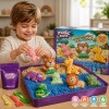 Juego moldes animales con accesorios - arena kinetica Juego moldes animales con accesorios - arena kinetica
