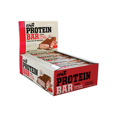 ¡Oferta 50% Off! ENA Protein Bar Caja x16 Frutilla