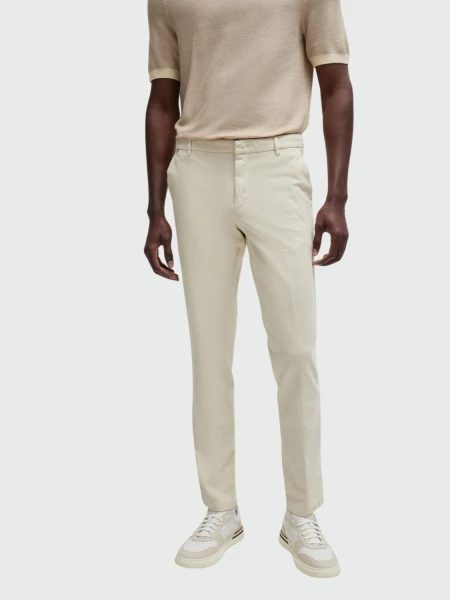 BOSS - Pantalones rectos, KAITON Natural