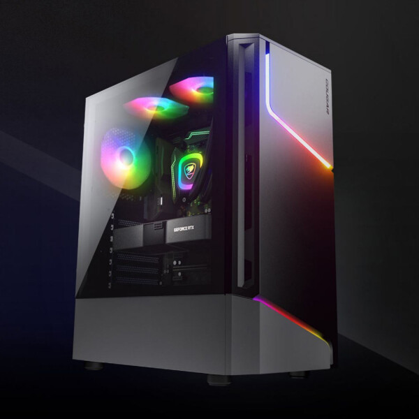 Gabinete Gamer Cougar Mx360 Rgb Mid Tower Fan GABINETE COUGAR MX360 RGB