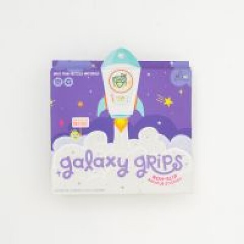 8 calcomanías Glo Pals galaxia antideslizantes para bañera GALAXY