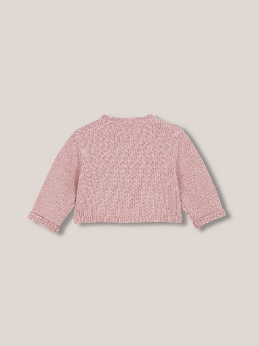 Chaqueta Con Bolsillos Rosa Viejo