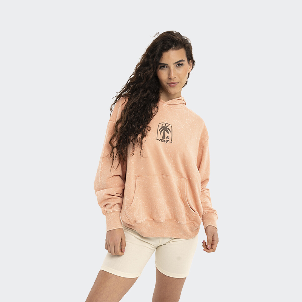 Canguro Reef W Hoodie - Rosado 