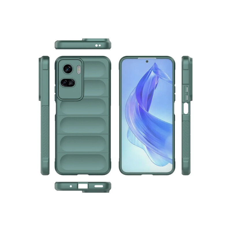 Protector para Honor 90 Lite con textura color verde Protector Para Honor 90 Lite Con Textura Color Verde