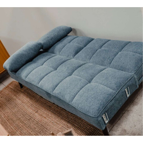 Sillon Cama 3 Cuerpos Retractil Frida Azul