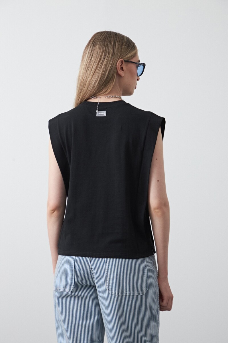 REMERA BOLETUS Negro