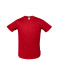 Camiseta a la base dry fit de niño Rojo