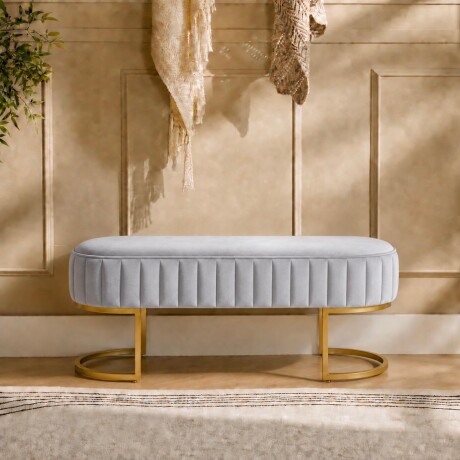 Banqueta Otomana Gris Largo 100cm x Ancho 40Cm x Alto 45Cm Banqueta Otomana Gris Largo 100cm x Ancho 40Cm x Alto 45Cm