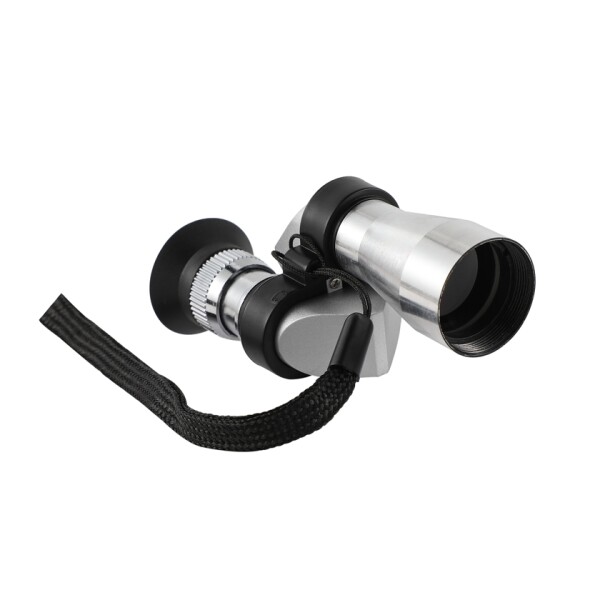 Telescopio Portátil Compacto Visión Nocturna 8x2 Binocular Color Plateado