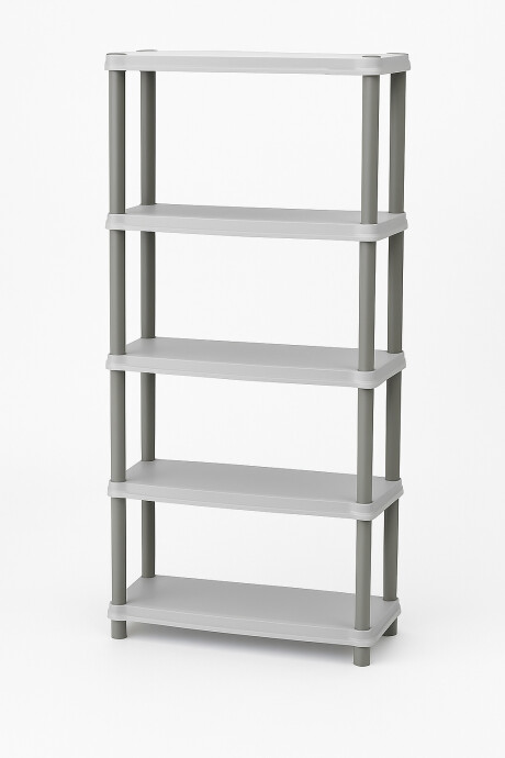 Estantería Plástica Nº15 - Gris (5 Niveles) Rimax Estantería Plástica Nº15 - Gris (5 Niveles) Rimax