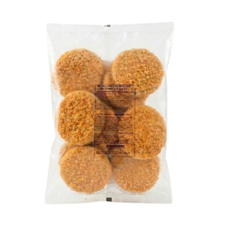 Medallones de Merluza con Espinaca y Queso Solimeno - 1 kg Medallones de Merluza con Espinaca y Queso Solimeno - 1 kg