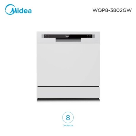 Lavavajilla Midea 8 Servicios Blanco Unica