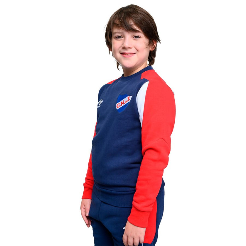 Buzo Umbro Urban Nacional de Niños - NU243022 Azul-rojo