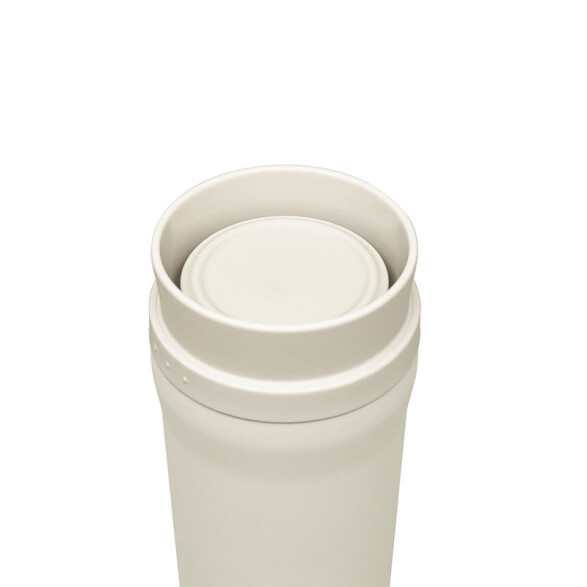 Vaso térmico 460ml con boquilla 360° beige TF6736
