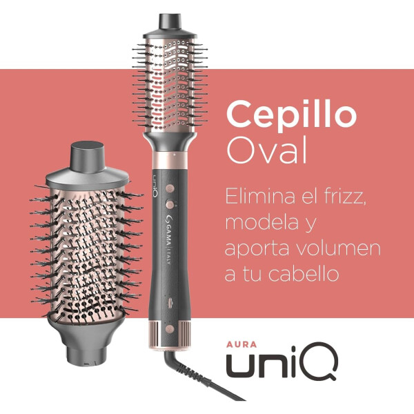 Cepillo Multiestilizador Ga.ma Italy Uniq Styler Aura 4 En 1 CEPILLO MODELADOR GAMA AURA 4EN1 MULT