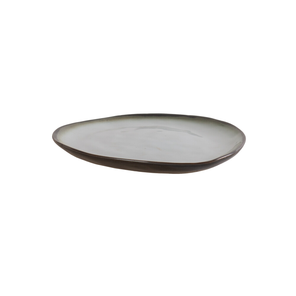PLATO CERAMICA GRIS 19,4CM TM