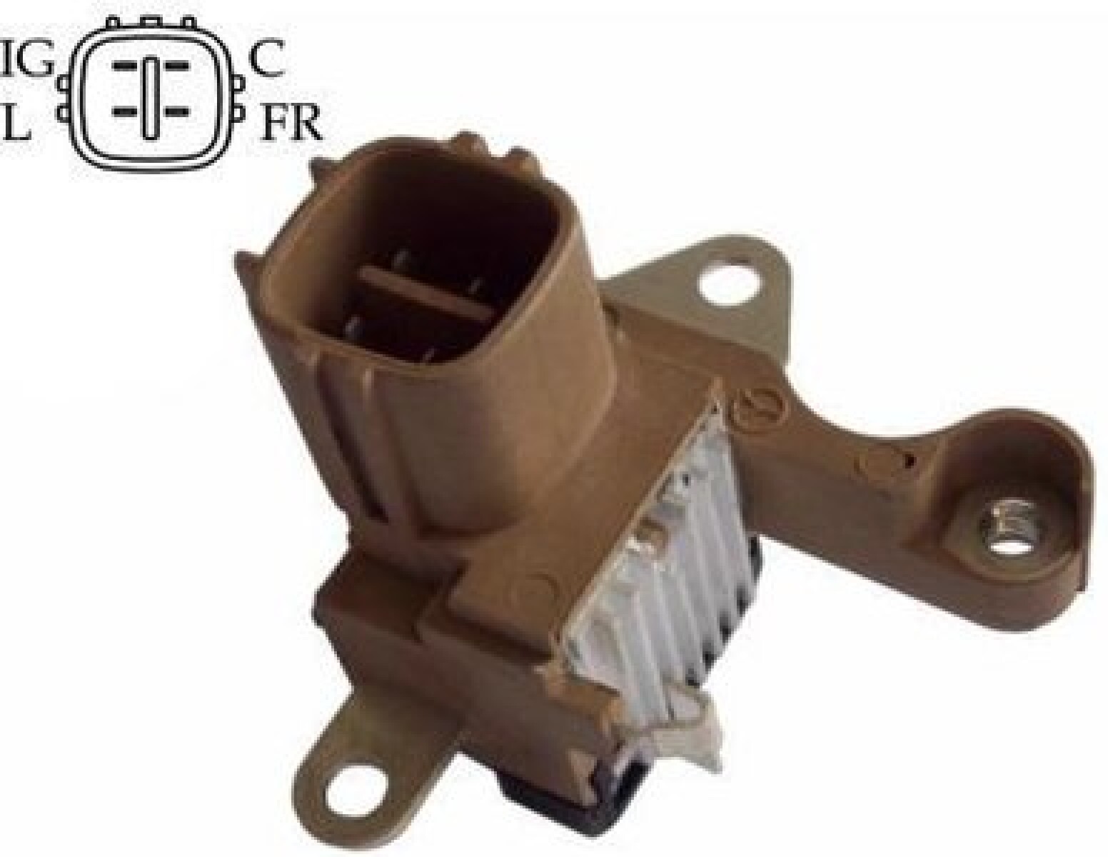 REGULADOR VOLTAJE - NIPONDENSO HONDA TOYOTA HILUX COROLLA 01/ IK.5141 TRANSPO 