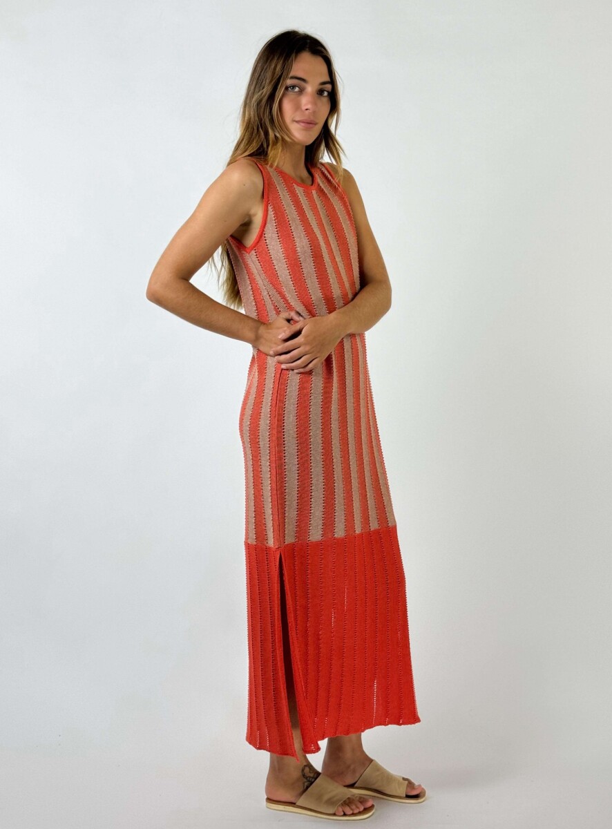 VESTIDO BAHAMA - NARANJA 
