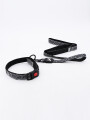 SET COLLAR CON CORREA MULTICOLOR