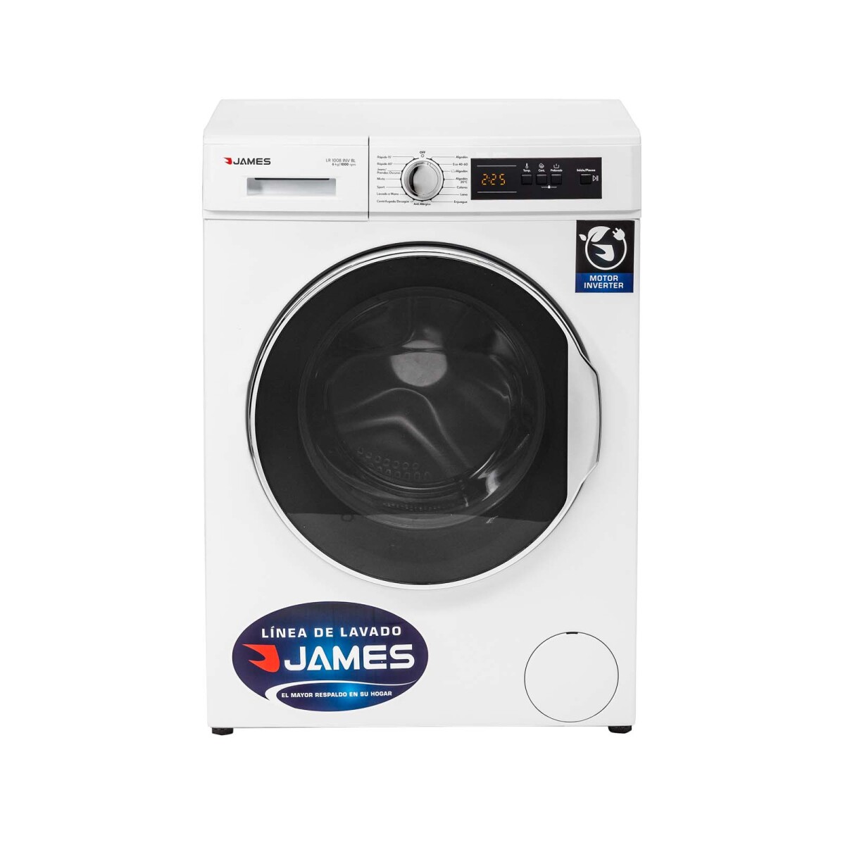 LAVARROPAS JAMES - 6-KG BLANCO LR 1008 INV 