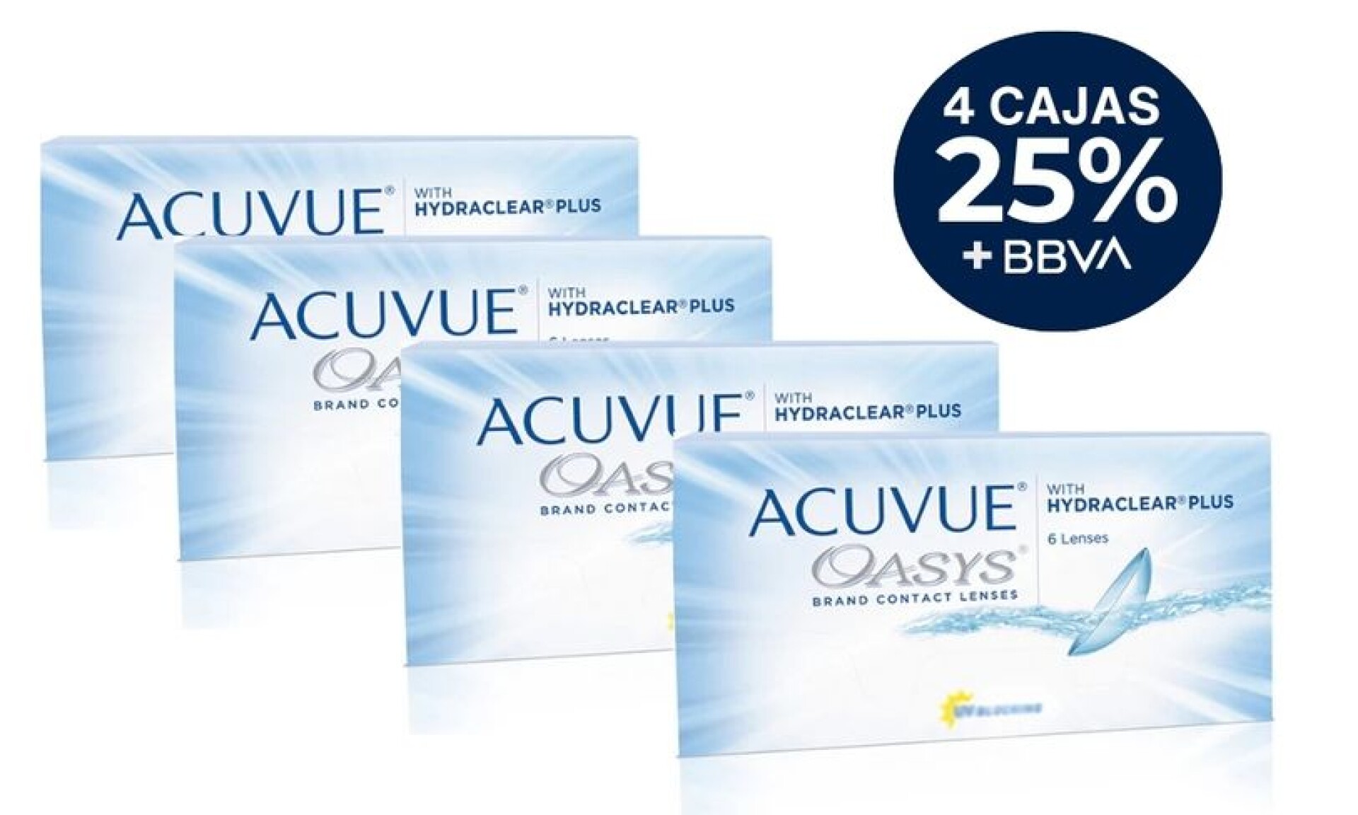 Acuvue Oasys Esferico 25% OFF 