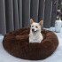 Cucha Cama Colchon Puff Plush 70cm Mascota Antiestress Color Variante MARRON