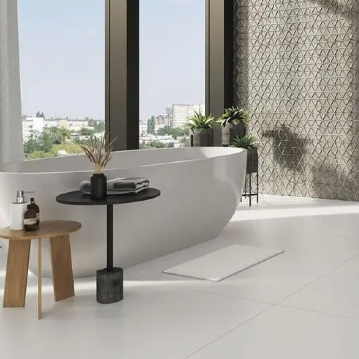 Porcelanato Croma Branco Nat - 1.37m2 