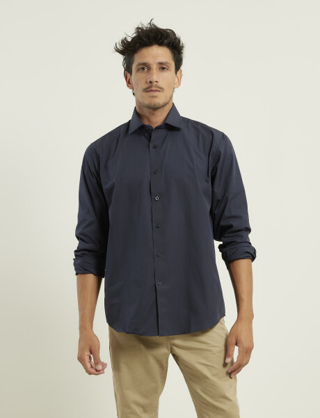 011683 CAMISA VESTIR HARRINGTON LABEL Azul Oscuro