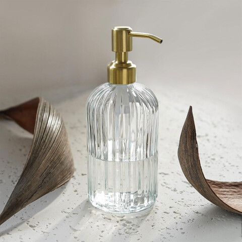 OUTLET Dispensador multiuso de vidrio 19x7.5cm Outlet Dispensador Multiuso De Vidrio 19x7.5cm