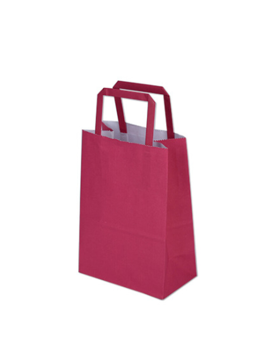 Bolsa lisa acuario 14x08x20 cm - FUCSIA 