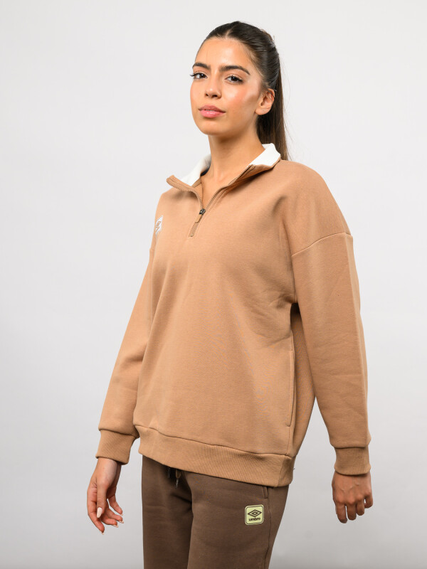 Buzo Medio Cierre Terra Umbro Mujer 00h