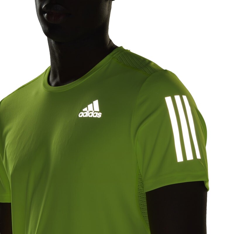 Remera Adidas Own The Run Verde