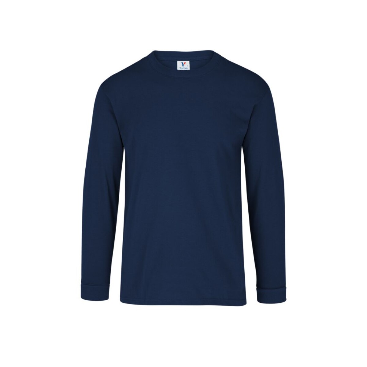 Camiseta a la base niño manga larga - Azul Marino 