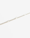 Pulseras Flexibles Strass Pulsera Flexible Con Cubic Zirconia - Plateado