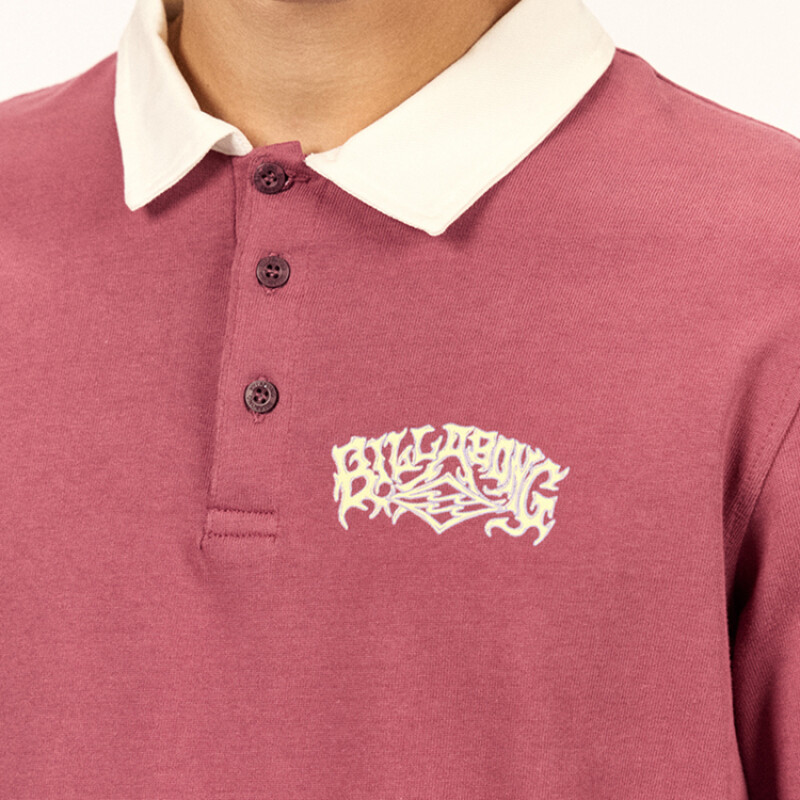 Remera Billabong Alternative Polo - Bordó Remera Billabong Alternative Polo - Bordó