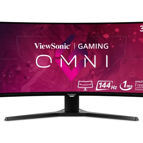 ViewSonic OMNI Gaming VX3418-2KPC - Monitor LED - gaming - curvado - 34" - 3440 x 1440 WQHD @ 144 Hz - MVA - 300 cd/m² - 4000:1 ViewSonic OMNI Gaming VX3418-2KPC - Monitor LED - gaming - curvado - 34" - 3440 x 1440 WQHD @ 144 Hz - MVA - 300 cd/m² - 4000:1