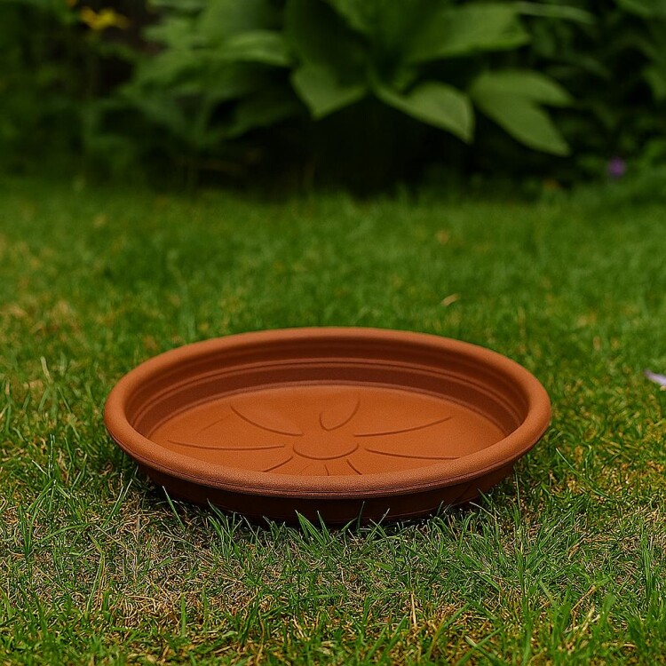 PLATO REDONDO PLASMONT TERRACOTA 31CM PLATO REDONDO PLASMONT TERRACOTA 31CM