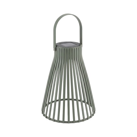 LAMPARA LED SOLAR VERDE Unica