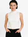 Musculosa Poile Marfil / Off White