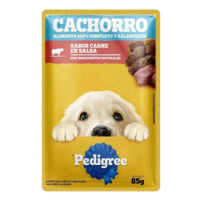PEDIGREE EN SALSA CACHORRO 85 GRAMOS PEDIGREE EN SALSA CACHORRO 85 GRAMOS