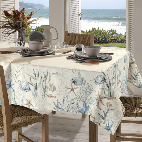 Mantel Rectangular Renova Dohler 160 x 270 cm MARINA