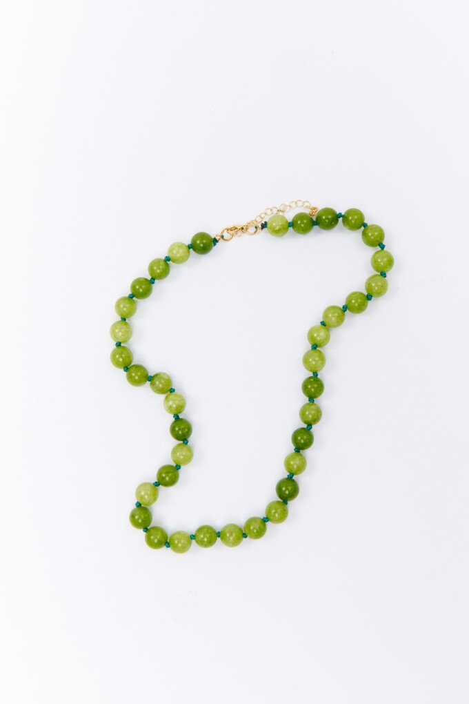 COLGANTE ESFERAS JADE