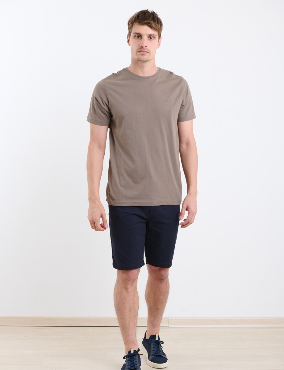 520658 T-SHIRT HARRINGTON LABEL Kaki