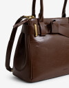 City Cartera City Chocolate - Marron Suela
