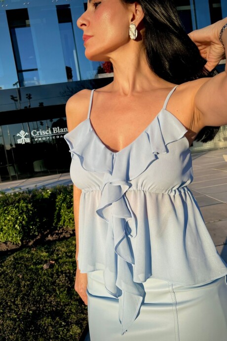 Blusa Sky Celeste