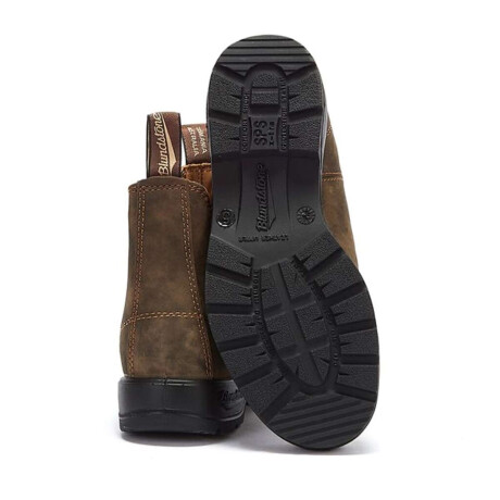 Botas Blundstone Elastic Side V Cut Rustic Brown