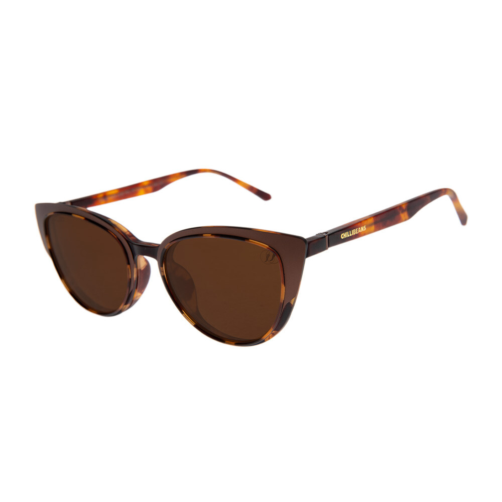 Lentes 2 En 1 Multi Agatado Mujer Marrón/Tortuga